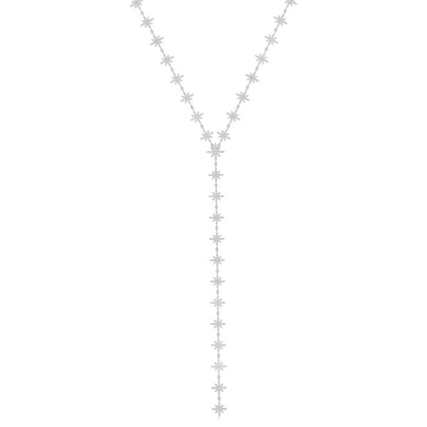 Cascading Zircon Star Necklace image 2