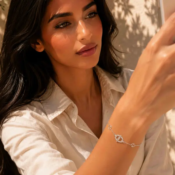 اسوارة - فضي ابيض - 0 image 1