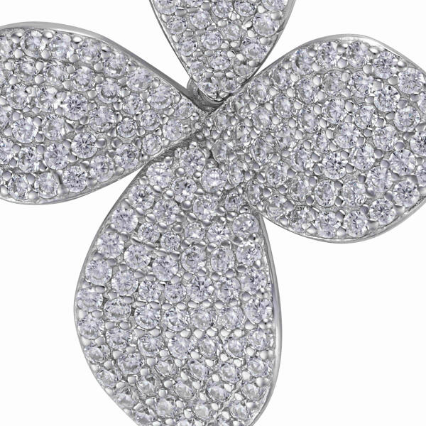 عقد زهرة فضة 925 image 2
