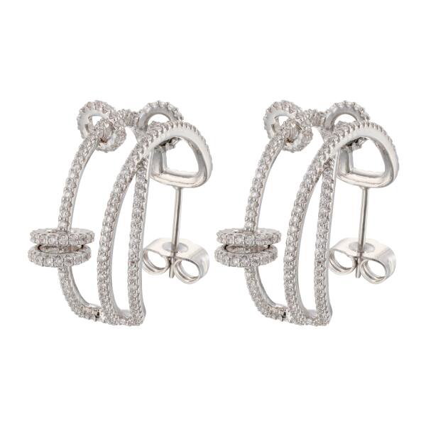 حلق - فضي ابيض - 0 image 0