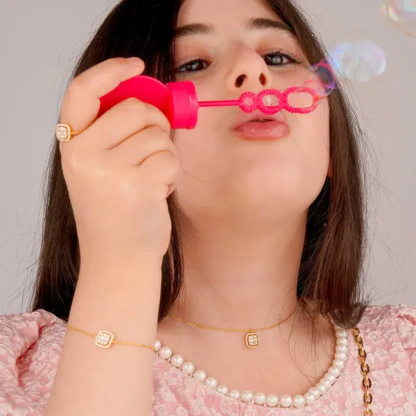 طقم أ - ذهبي ابيض - 0 image 0