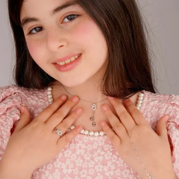 طقم أ - فضي ابيض - 0 image 3
