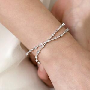 Alvira Bracelet -Silver/White image 0