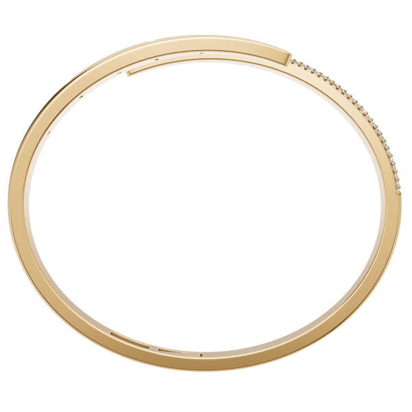 Bangle - Gold White - 0 image 5