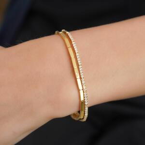 Gold Tennis Bracelet  image 0