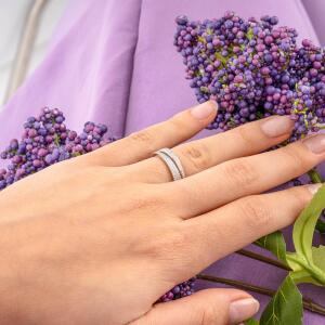 925K Silver Solitaire Ring image 0