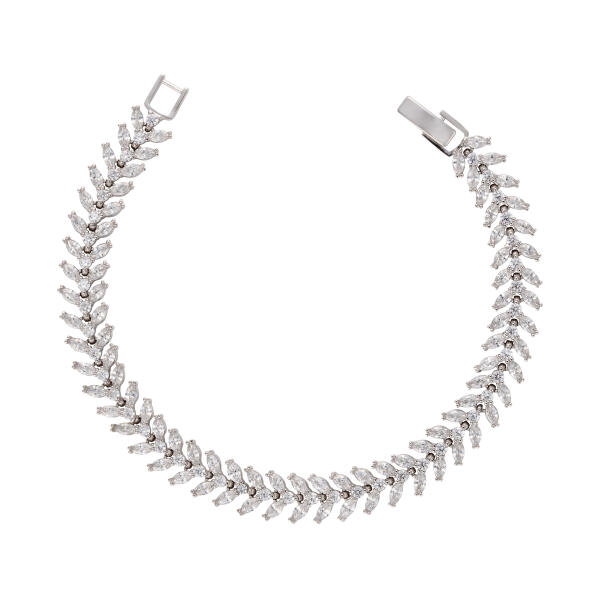 طقم فضي مرصع image 10