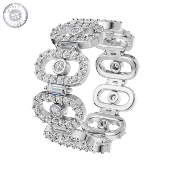 دبله - فضي ابيض - 8 image 0