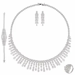 طـــقم - فضي ابيض - 0 image 5