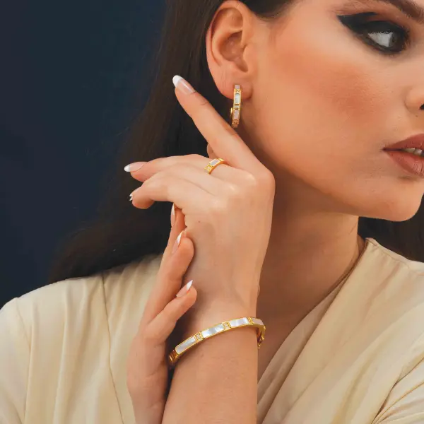 خاتم الصدف والكريستال image 3