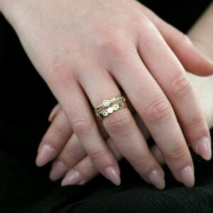 Alvira beehive Ring  image 0