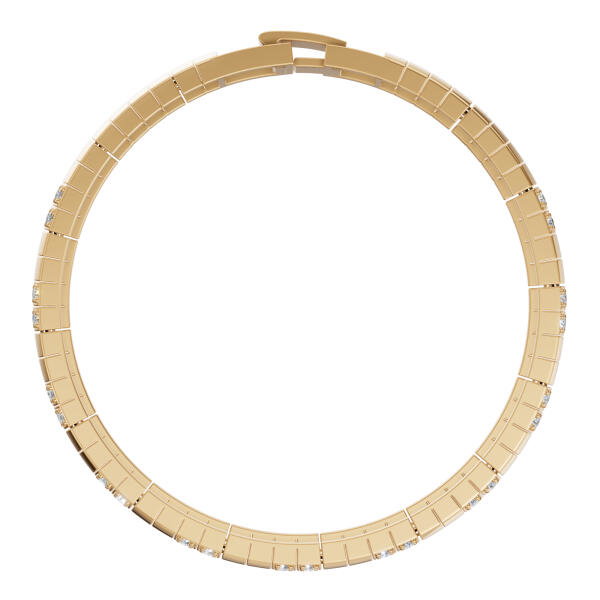 اسوارة - ذهبي ابيض - 0 image 3