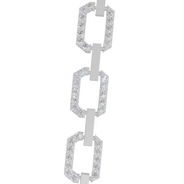 عقد - فضي ابيض - 0 image 2