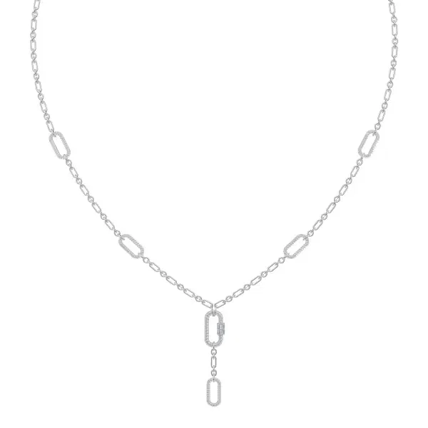 عقد - فضي ابيض - 0 image 0