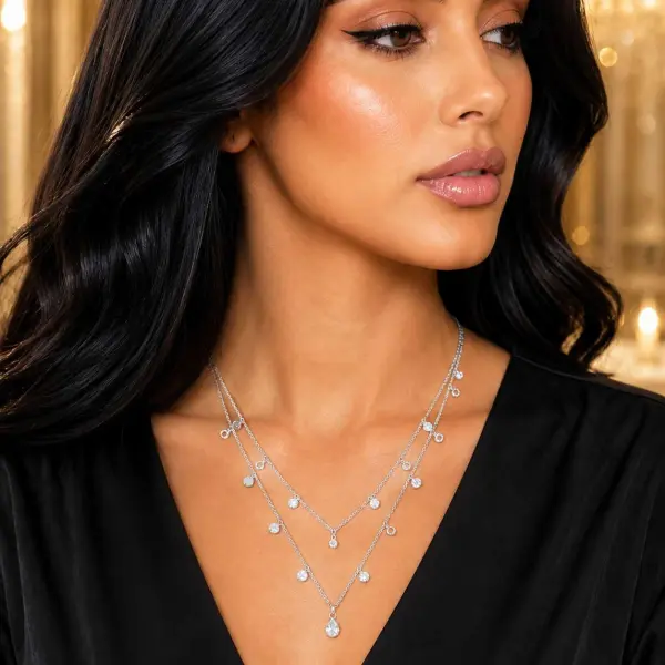 سلسال فضي دربين image 0