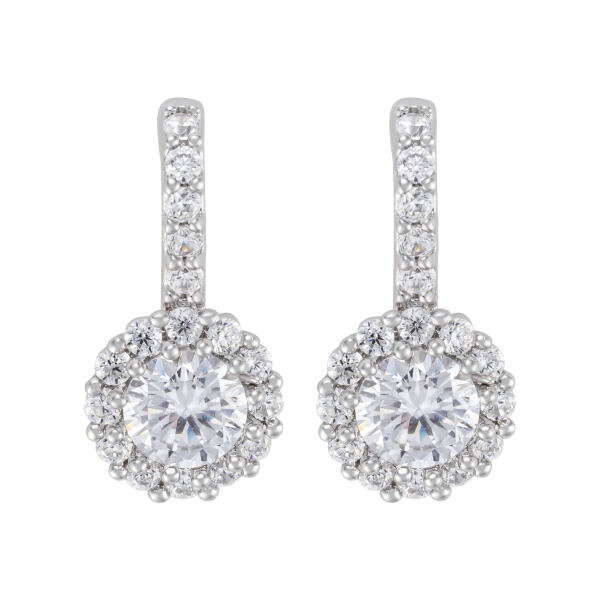 Earrings - Silver White - 0 image 0