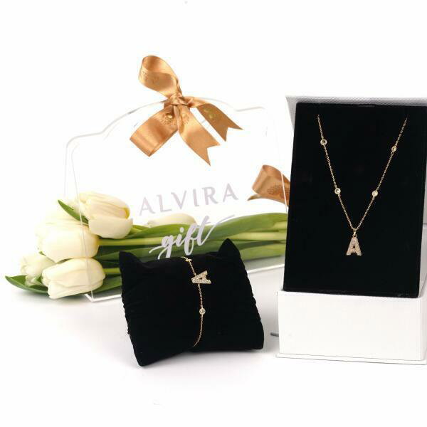 Alvira Gift Set-R-فضي image 0
