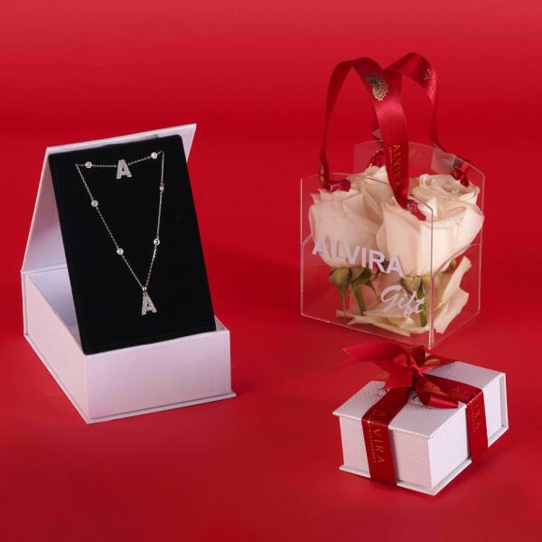 Alvira Gift Set-M-فضي image 0