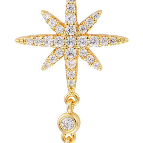 حلق - ذهبي ابيض - 0 image 2