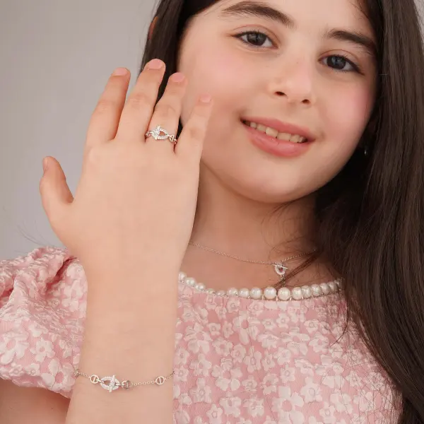 طقم أ - فضي ابيض - 0 image 0