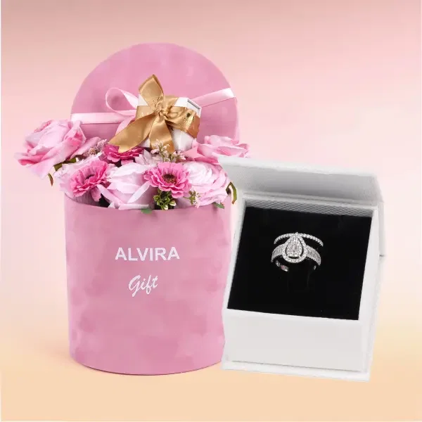Alvira Gift Set-26-فضي-أبيض-7 image 0