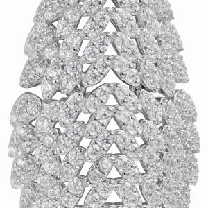 Sterling Silver Earrings - SLR264-E image 1
