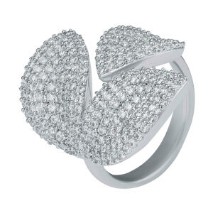 Ring - Silver White - 0 image 1