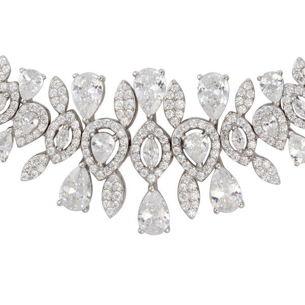 925 Sterling Silver Jewelry Set with Sparkling Zircon image 6