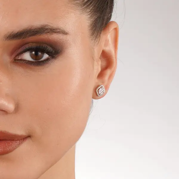 حلق - فضي ابيض - 0 image 0