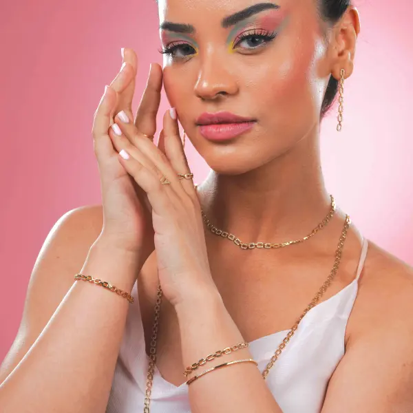 اسوارة - ذهبي ابيض - 0 image 7