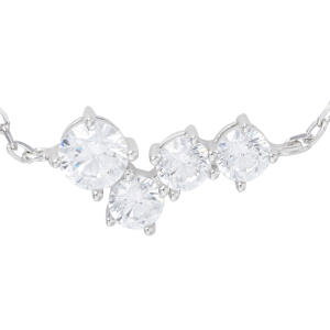 925K Silver Round Bracelet image 1
