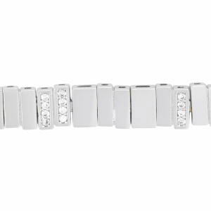Silver Toned Tennis Bracelet image 1