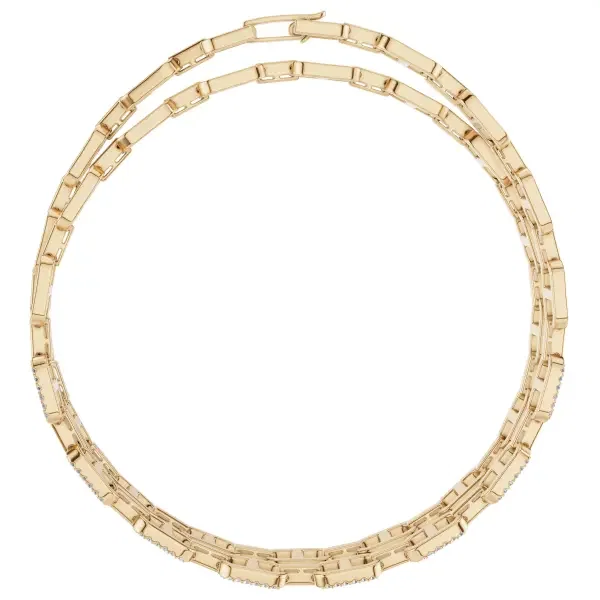 اسوارة - ذهبي ابيض - 0 image 4