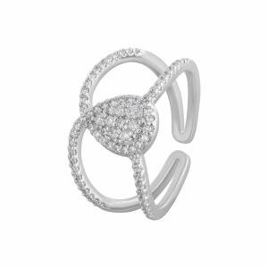 Heart Zircon Ring image 0