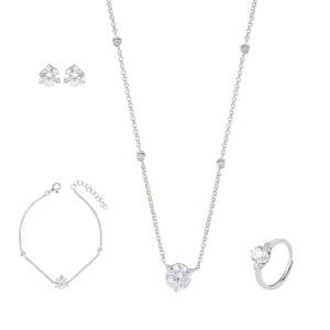 925K Silver Round Accessories Set image 4