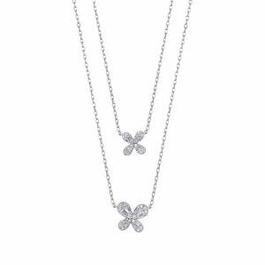butterfly 925K Silver Necklace image 1