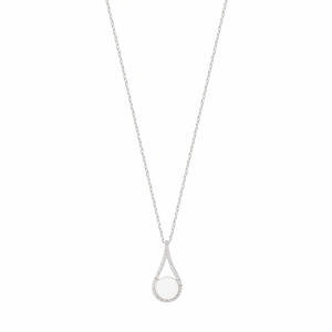 925K Silver Pearl Necklace  image 0