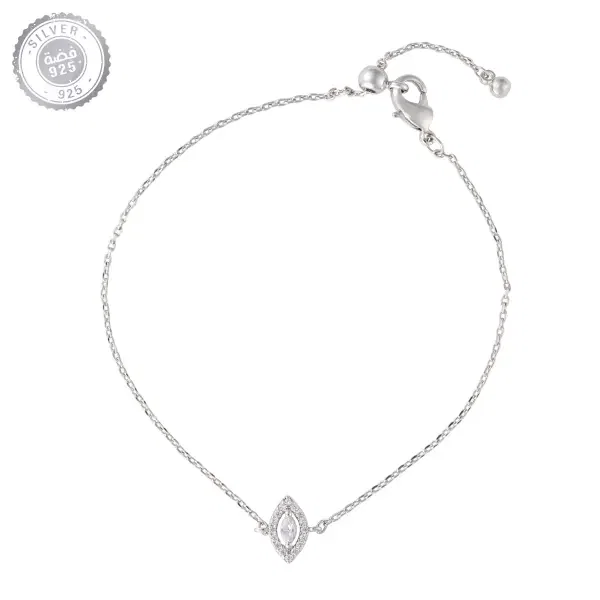 سوار سحب زركون ماركيز (فضة 925) image 1