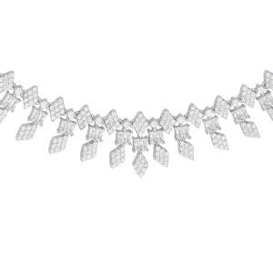 تشوكر فضة زركوني image 1