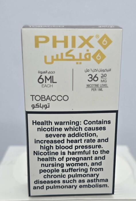 PHIX POD TOBACCO 36MG/6ML image 1