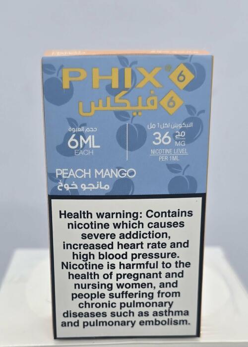 POD PHIX PEACH MANGO 36MG/6ML image 0