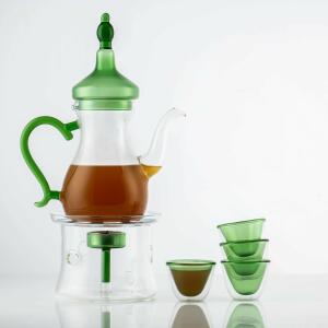 دلة قهوة اخضر - من غير صندوق image 0