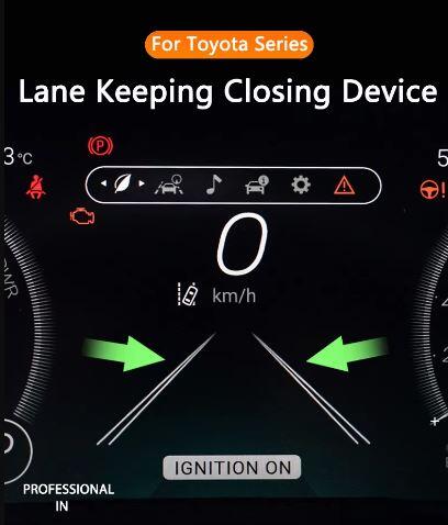 جهاز المحافظة على المسار سيارة تويوتا lane-keep assist image 0