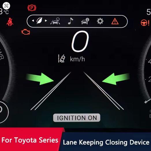 جهاز المحافظة على المسار سيارة تويوتا lane-keep assist image 4