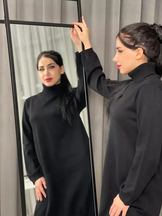 بلوزة تريكو - اسود - 1 image 1