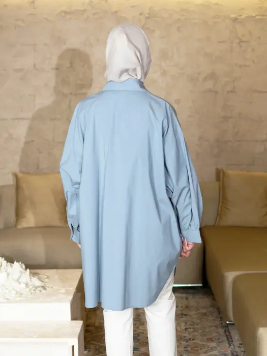 قميص قطني واسع للمحجبات image 15