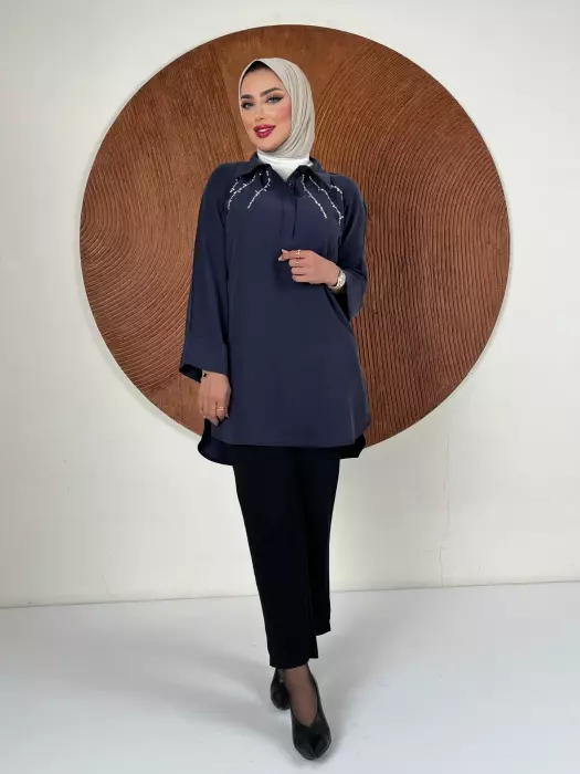 بلوزة من خام التنسل image 5