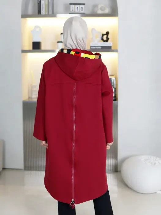 Comfortable long cotton jacket image 7
