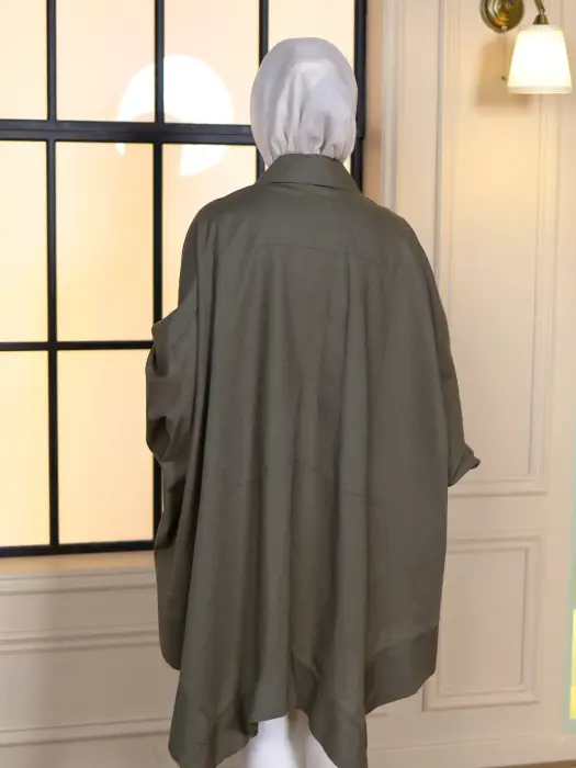 قميص طويل من اللنن المميز image 15