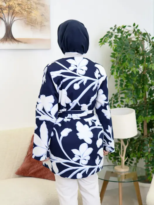 جاكيت كفرديني بنقشه image 3